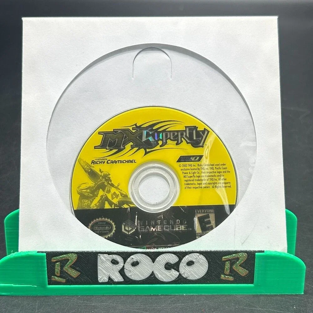 MX Superfly Featuring Ricky Carmichael GC (Nintendo GameCube, 2002) Disc Only
